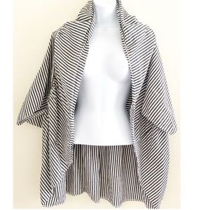 Anthro Vanessa Virginia | striped open cardigan